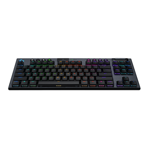 Belaidė klaviatūra Logitech G915 X Lightspeed, TKL, tactile, SWE, juoda Prekė-920-012719