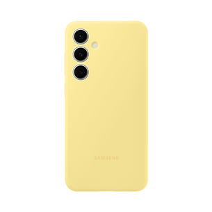 Samsung Silicone case, Galaxy S24 FE, geltonas - Dėklas EF-PS721CYEGWW