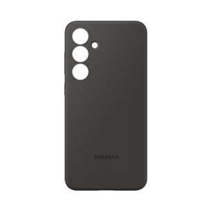 Samsung Silicone case, Galaxy S24 FE, juodas - Dėklas