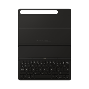 Samsung Book Cover Keyboard Slim, Galaxy Tab S9 / S9 FE, juoda - Klaviatūra-dėklas