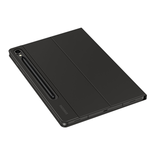 Samsung Book Cover Keyboard Slim, Galaxy Tab S9 / S9 FE, juoda - Klaviatūra-dėklas
