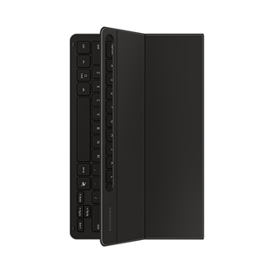 Samsung Book Cover Keyboard Slim, Galaxy Tab S9 / S9 FE, juoda - Klaviatūra-dėklas