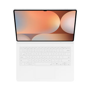 Dėklas su klaviatūra Galaxy Tab S10+/Tab S9+/Tab S9 FE+ AI Key, baltas Prekė - EF-DX825UBEGWW
