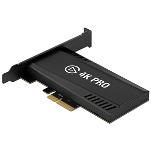 Elgato 4K Pro, juoda - Vaizdo transliacijų plokštė 10GBK9901