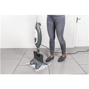 Garų valiklis Shark Klik n’ Flip, baltas/pilkas   Prekė-S6005EU