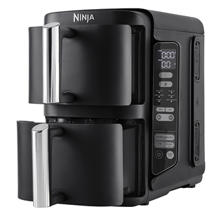 Karšto oro gruzdintuvė Ninja Double Stack 7,6 L, 2470 W, juoda   Prekė-SL300EU
