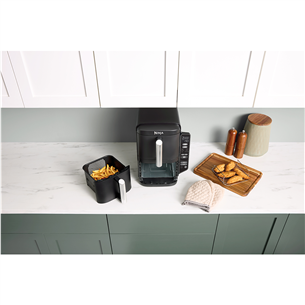 Karšto oro gruzdintuvė Ninja Double Stack 7,6 L, 2470 W, juoda   Prekė-SL300EU