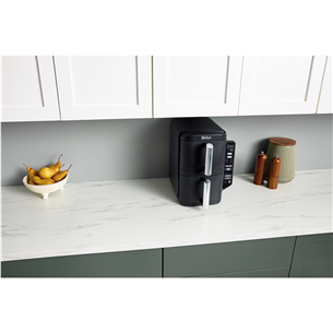 Karšto oro gruzdintuvė Ninja Double Stack 7,6 L, 2470 W, juoda   Prekė-SL300EU