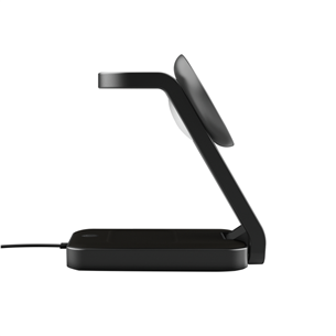 Trust Viro 3-in-1 Wireless Magnetic Charge Stand, Qi, juoda - Belaidė įkrovimo stotelė