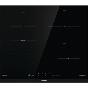 Gorenje, width 59,5 cm, black - Built-in induction hob Item - IT643BCSC7 IT643BCSC7