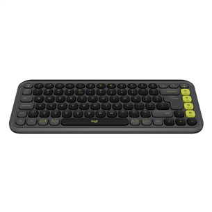 Logitech POP Icon Keys, SWE, tamsiai pilka/žalia - Belaidė klaviatūra