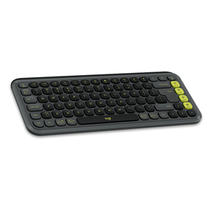 Logitech POP Icon Keys, SWE, tamsiai pilka/žalia - Belaidė klaviatūra