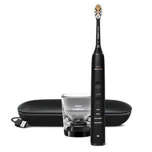 Elektrinis dantų šepetėlis Philips Sonicare DiamondClean 9000, juodas   Prekė-HX9911/17 HX9911/17