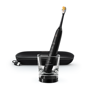 Elektrinis dantų šepetėlis Philips Sonicare DiamondClean 9000, juodas   Prekė-HX9911/17