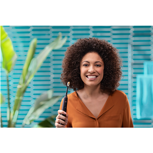 Elektrinis dantų šepetėlis Philips Sonicare DiamondClean 9000, juodas   Prekė-HX9911/17