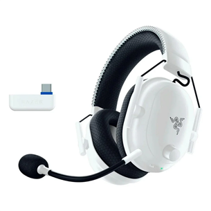 Razer BlackShark V2 Pro for PlayStation, baltos - Belaidės ausinės