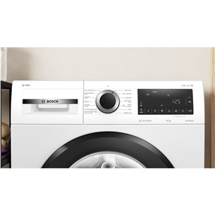 Skalbimo mašina  Bosch Series 6, 10 kg, gylis 58,8 cm, 1400 aps./min   Prekė-WGG254FNSN