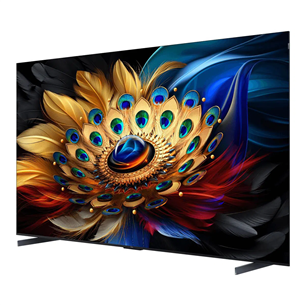 Televizorius TCL C69B, 98'', 4K UHD, QLED, pilkas Prekė - 50C69B