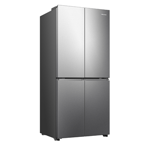 SBS šaldytuvas Hisense, Cross Door, No Frost, 483 L, aukštis 179 cm, pilkas  Prekė-RQ5P470SAIE
