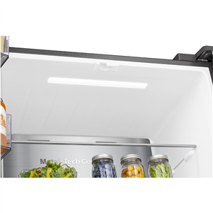 SBS šaldytuvas Hisense, Cross Door, No Frost, 483 L, aukštis 179 cm, pilkas  Prekė-RQ5P470SAIE