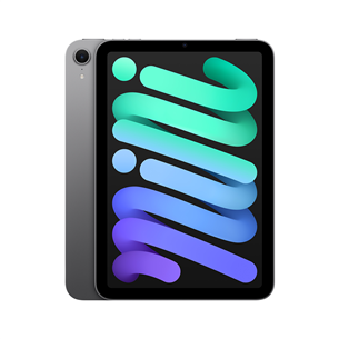 Planšetinis kompiuteris Apple iPad Mini (A17 Pro), 8,3'', 256 GB, WiFi, space gray   Prekė-MXNA3HC/A MXNA3HC/A