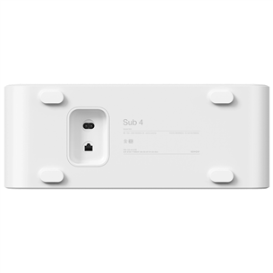Belaidis žemųjų dažnių garsiakalbis  Sonos Sub 4, Wi-Fi, baltas   Prekė–SUBG4EU1