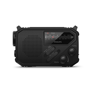 Philips TAR1609, juodas - Nešiojamas radijas su šviestuvu TAR1609/00