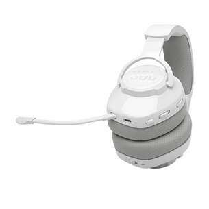 JBL Quantum 360 Wireless, baltos - Belaidės ausinės