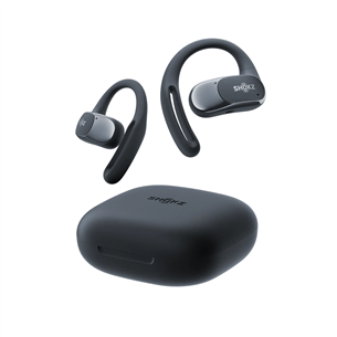 Shokz OpenFit Air, open-ear, juodos - Belaidės ausinės