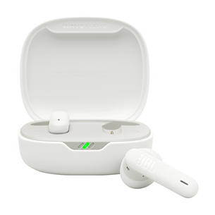 JBL Wave Flex 2, baltos - Belaidės ausinės JBLWFLEX2WHT