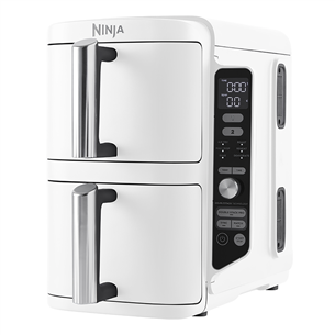 Ninja SL400EU Double Stack XL, 9,5 l, 2470 W, balta - Karšto oro gruzdintuvė