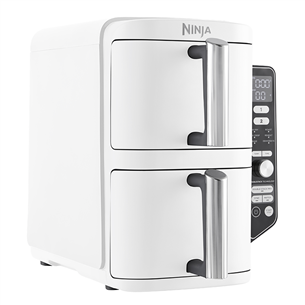Ninja SL400EU Double Stack XL, 9,5 l, 2470 W, balta - Karšto oro gruzdintuvė
