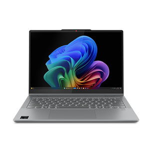 Lenovo IdeaPad 5 2-in-1 14Q8X9, 14'', OLED, X Plus, 16 GB, 512 GB, Copilot+, ENG, pilkas – Nešiojamas kompiuteris 83GH0024LT