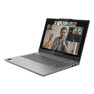 Lenovo IdeaPad 5 2-in-1 14Q8X9, 14'', OLED, X Plus, 16 GB, 512 GB, Copilot+, ENG, pilkas – Nešiojamas kompiuteris