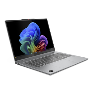 Lenovo IdeaPad 5 2-in-1 14Q8X9, 14'', OLED, X Plus, 16 GB, 512 GB, Copilot+, ENG, pilkas – Nešiojamas kompiuteris