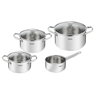 Tefal Cook Eat, 16/20/24 cm, 7 vnt. - Puodų ir keptuvių rinkinys B921S784