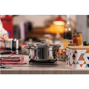 Tefal Cook Eat, 16/20/24 cm, 7 vnt. - Puodų ir keptuvių rinkinys
