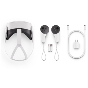 Meta Quest 3S, 128 GB, balta - VR akiniai (UK)