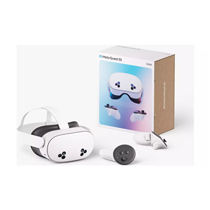 Meta Quest 3S, 128 GB, balta - VR akiniai (UK)