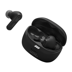 JBL Tune Beam 2, juodos - Belaidės ausinės