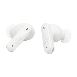 JBL Tune Beam 2, baltos - Belaidės ausinės