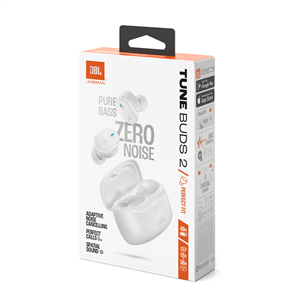 JBL Tune Buds 2, белый - Полностью беспроводные наушники