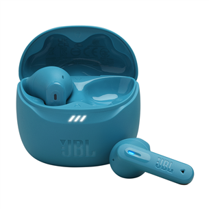JBL Tune Flex 2, turkio spalvos - Belaidės ausinės JBLTFLEX2TQE