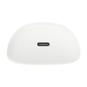 JBL Tune Flex 2, baltos - Belaidės ausinės