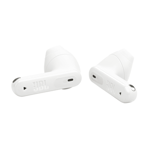 JBL Tune Flex 2, baltos - Belaidės ausinės