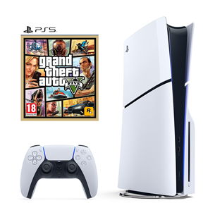 Sony PlayStation 5 Slim - Žaidimų konsolė Prekė - 711719577195 PS5GTABUNDLE