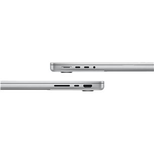 Apple MacBook Pro 14 (2024) M4, 10C/10C, 16 GB, 512 GB, SWE, silver - Nešiojamas kompiuteris