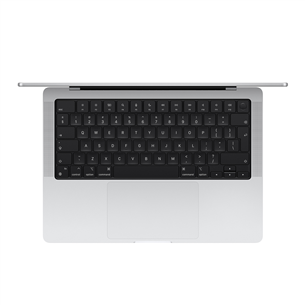 Apple MacBook Pro 14 (2024) M4 Pro, 12C/16C, 24 GB, 512 GB, ENG, silver - Nešiojamas kompiuteris