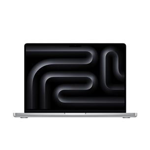 Apple MacBook Pro 14 (2024) M4 Pro, 14C/20C, 24 GB, 1 TB, ENG, silver - Nešiojamas kompiuteris MX2F3ZE/A
