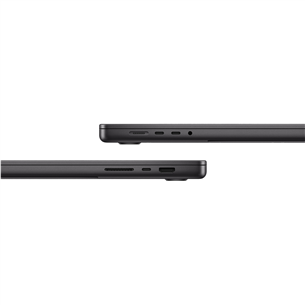Apple MacBook Pro 16 (2024) M4 Pro, 14C/20C, 48 GB, 512 GB, SWE, space black - Nešiojamas kompiuteris